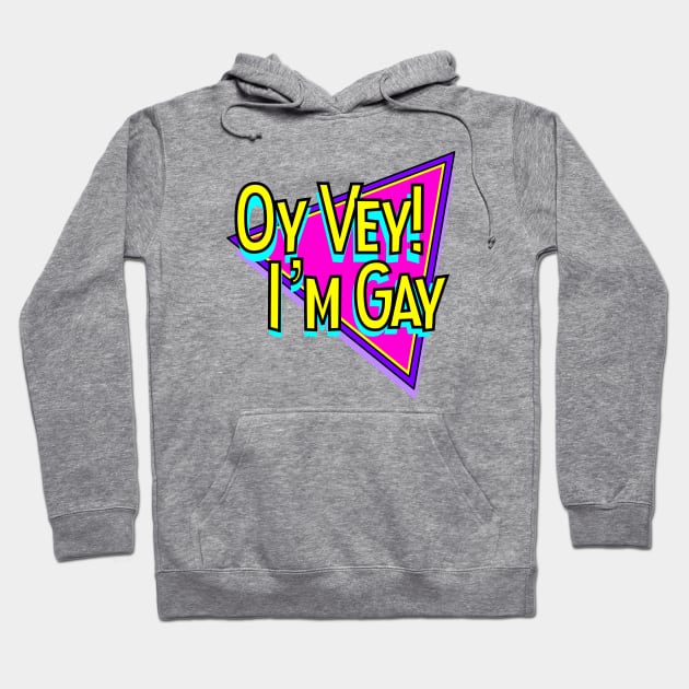 Yiddish: Oy Vey! Hoodie by Retro-Matic